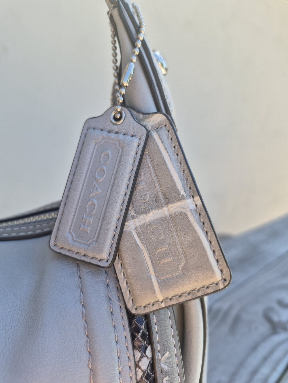 Coach Leather Kristin Spectator Hobo Bag - Picture 3 of 14
